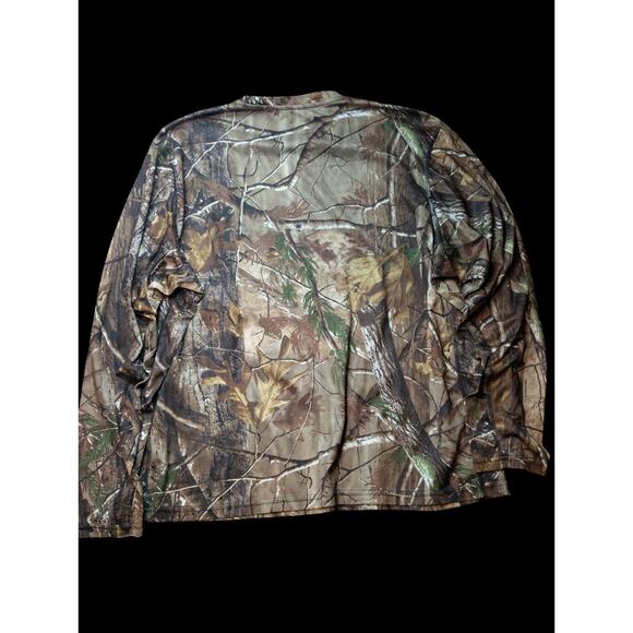 Realtree Shirt Men’s Size 2XL(***) Hunting Outdoors Camo AP10 Long Sleeve Layer - Picture 3 of 4